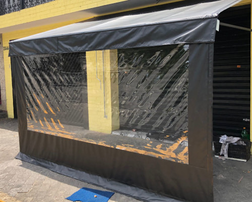 Projeto de Toldo Cortina 3